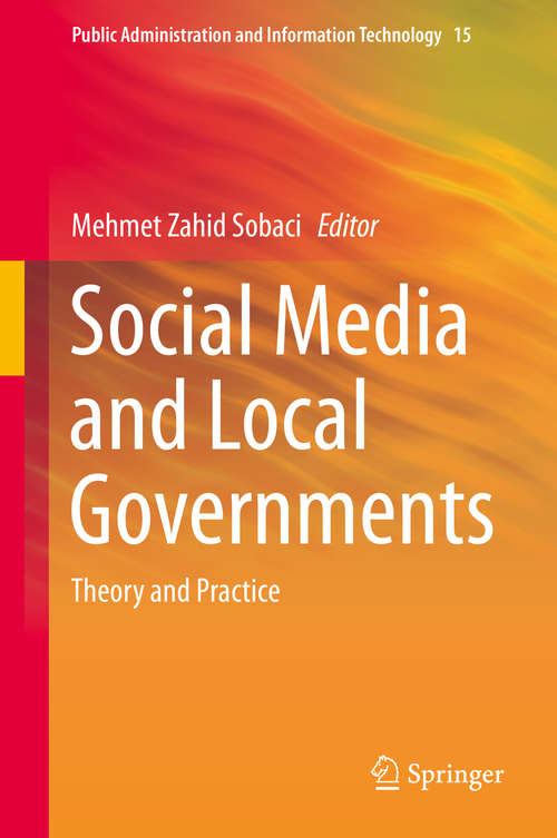 Book cover of Social Media and Local Governments