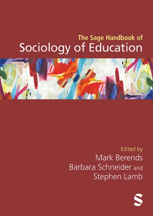 Book cover of The Sage Handbook of Sociology of Education