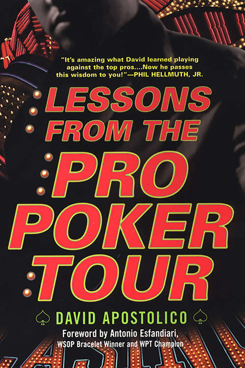 Book cover of Lessons from the Pro Poker Tour