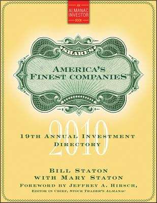 Book cover of America's Finest Companies 2010