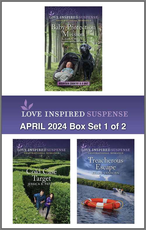 Book cover of Love Inspired Suspense April 2024 - Box Set 1 of 2 (Original)