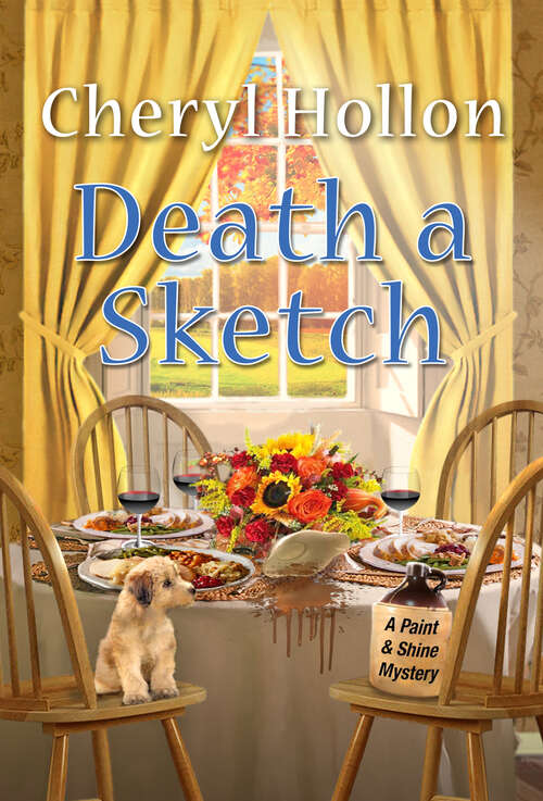 Book cover of Death a Sketch (A Paint & Shine Mystery #3)