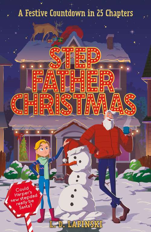 Book cover of Stepfather Christmas: A Festive Countdown Story in 25 Chapters
