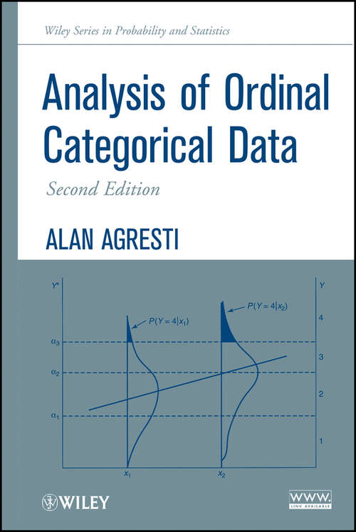 Book cover of Analysis of Ordinal Categorical Data (2) (Wiley Series in Probability and Statistics #656)