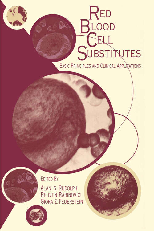Book cover of Red Blood Cell Substitutes: Basic Principles and Clinical Applications: Basic Principles and Clinical Applications (1)