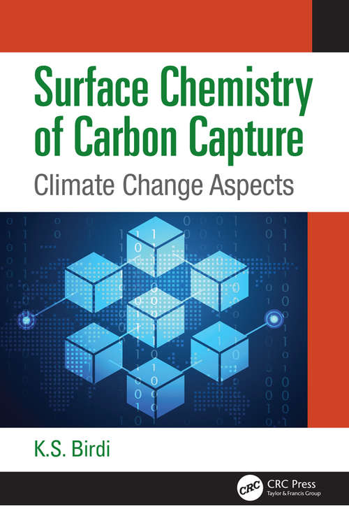 Book cover of Surface Chemistry of Carbon Capture: Climate Change Aspects