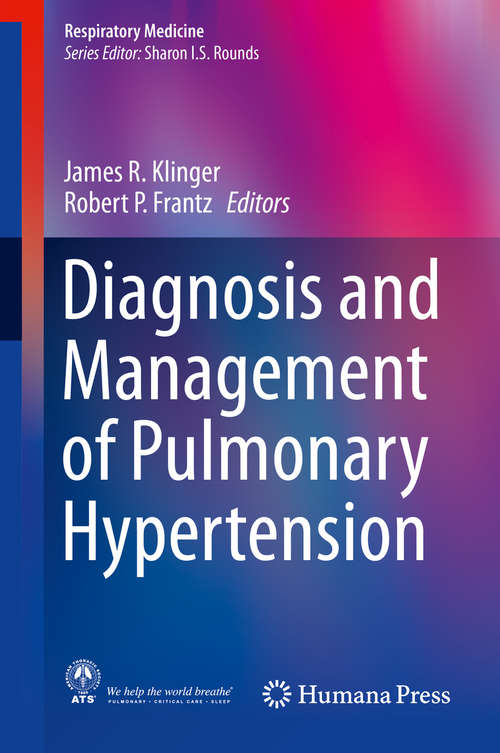 Book cover of Diagnosis and Management of Pulmonary Hypertension
