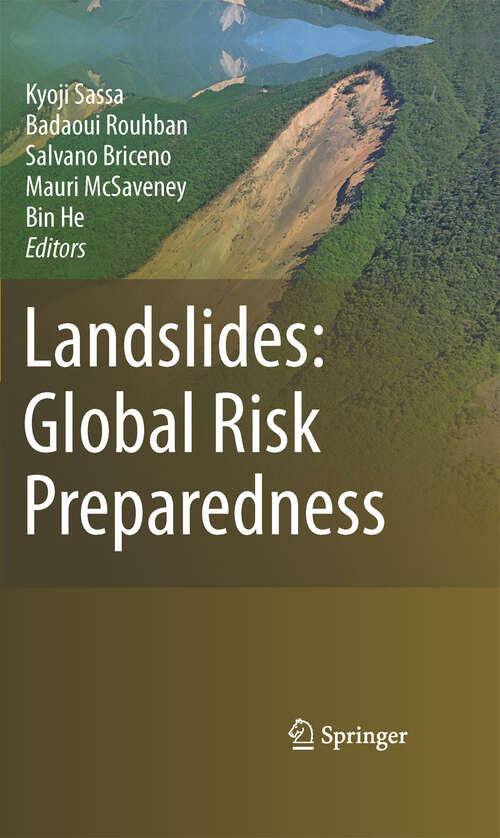 Book cover of Landslides: Global Risk Preparedness