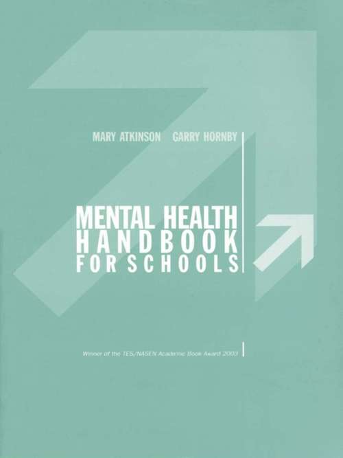 Book cover of Mental Health Handbook for Schools