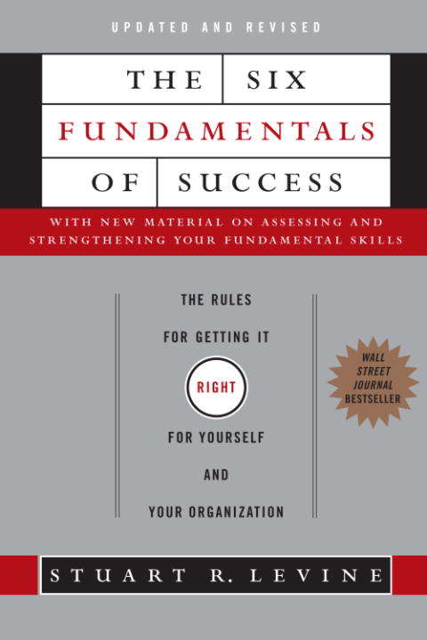 Book cover of The Six Fundamentals of Success