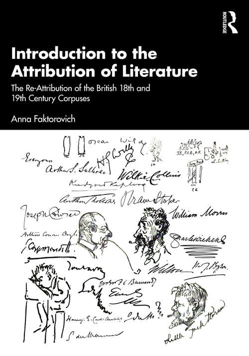 Book cover of Introduction to the Attribution of Literature: The Re-Attribution of the British 18th and 19th Century Corpuses (1)