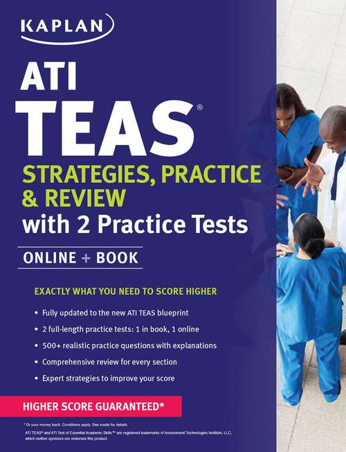 Book cover of ATI TEAS Strategies, Practice & Review with 2 Practice Tests: Online + Book