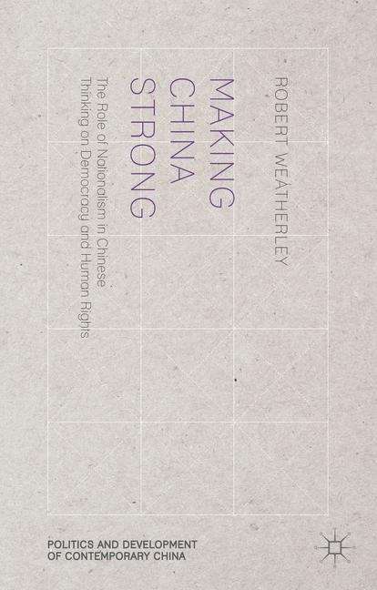 Book cover of Making China Strong