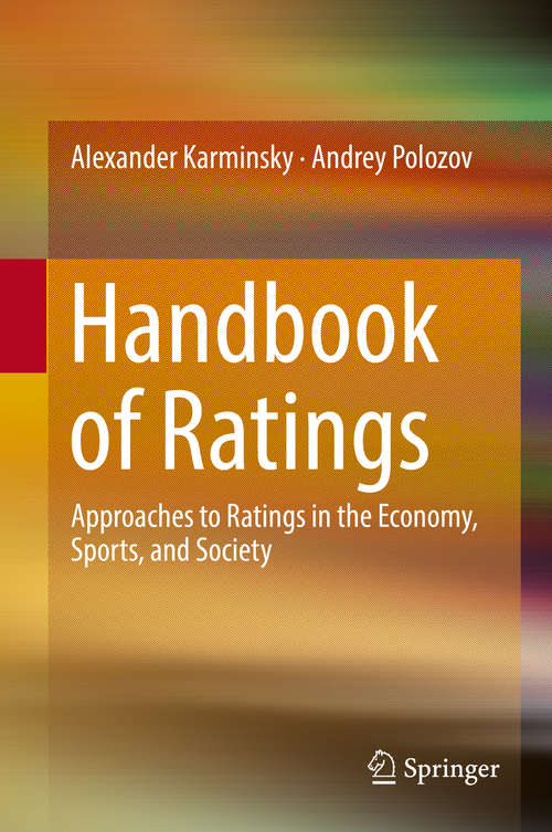 Book cover of Handbook of Ratings