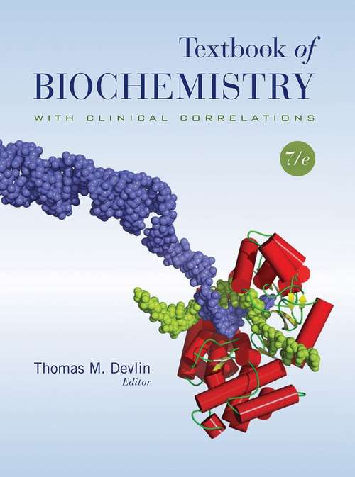 Book cover of Textbook of Biochemistry: With Clinical Correlations, Seventh Edition