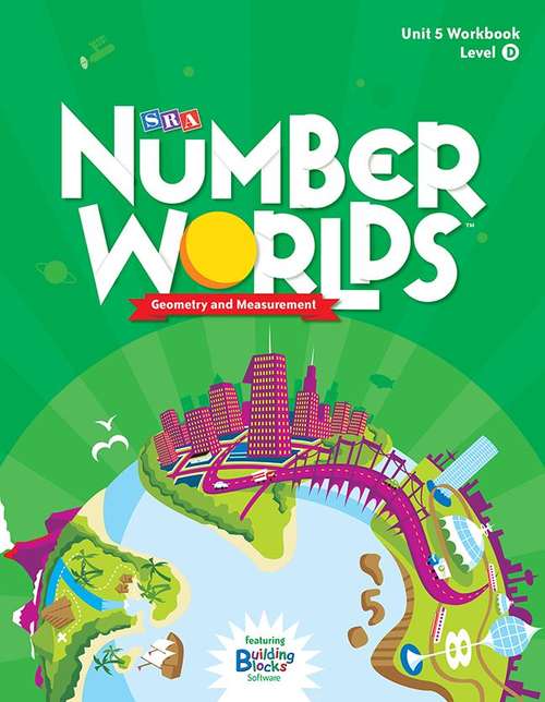 Book cover of SRA Number Worlds: Geometry and Measurement, Unit 5, Level D Workbook [Grade 2]