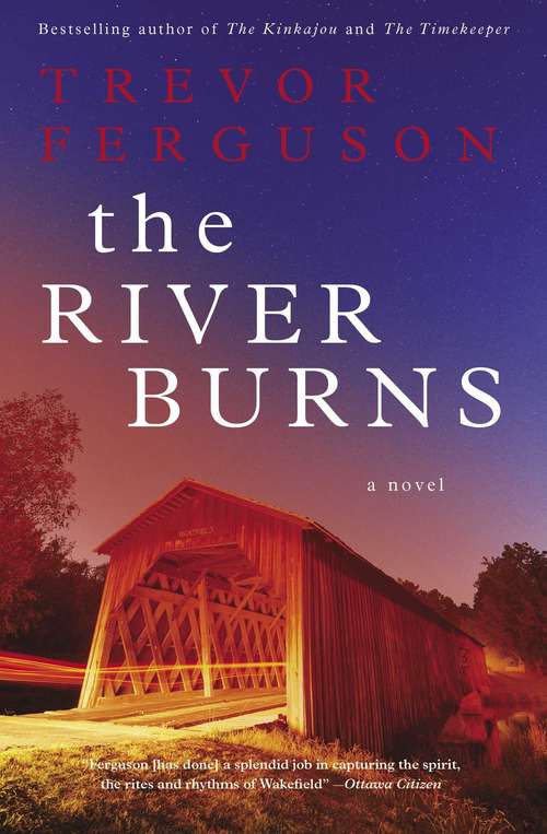 Book cover of The River Burns
