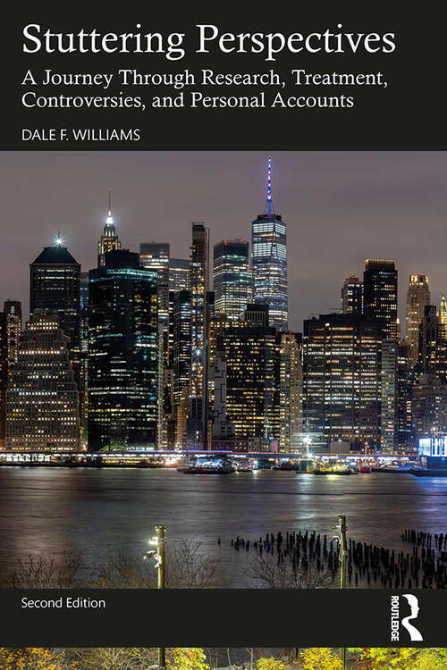 Book cover of Stuttering Perspectives: A Journey Through Research, Treatment, Controversies, and Personal Accounts (2)