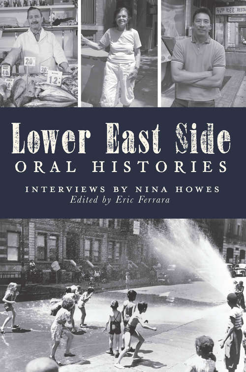 Book cover of Lower East Side Oral Histories