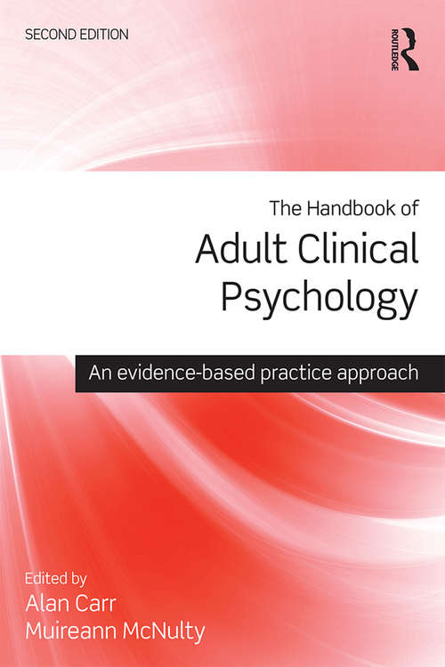 Book cover of The Handbook of Adult Clinical Psychology: An Evidence Based Practice Approach (2)