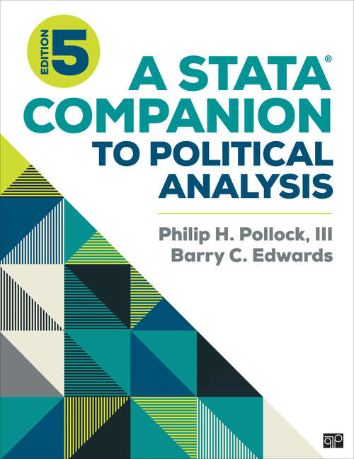 Book cover of A Stata® Companion to Political Analysis (Fifth Edition)