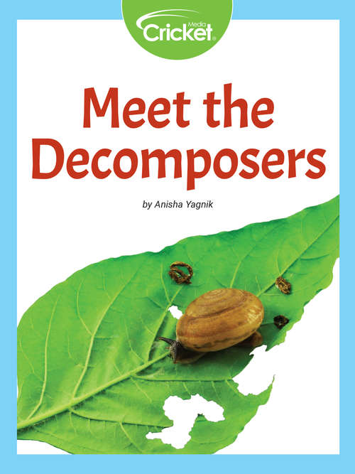 Book cover of Meet the Decomposers