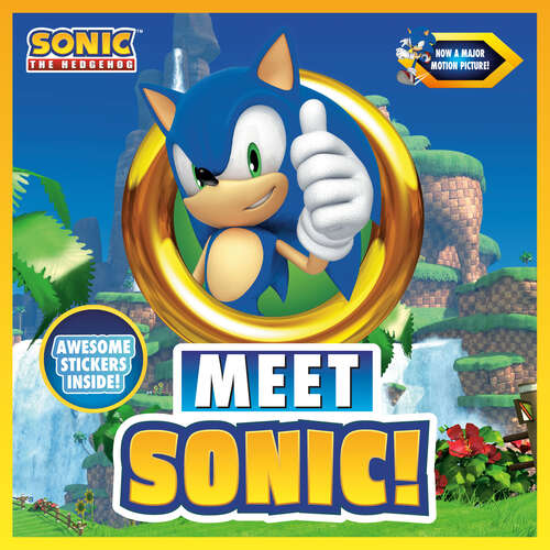 Book cover of Meet Sonic!: A Sonic the Hedgehog Storybook (Sonic the Hedgehog)