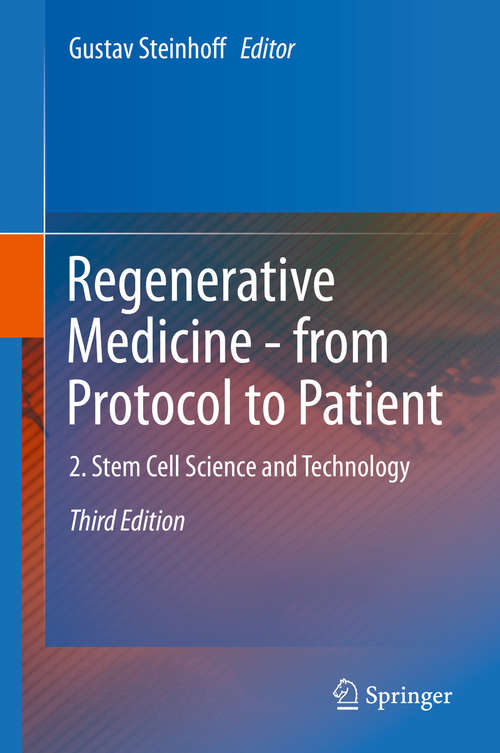 Book cover of Regenerative Medicine - from Protocol to Patient