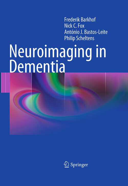 Book cover of Neuroimaging in Dementia