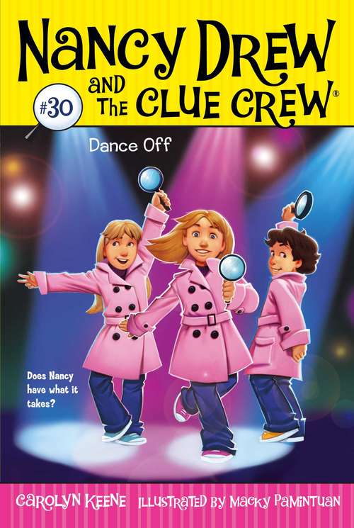 Book cover of Dance Off (Nancy Drew and the Clue Crew #30)