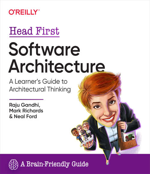 Book cover of Head First Software Architecture