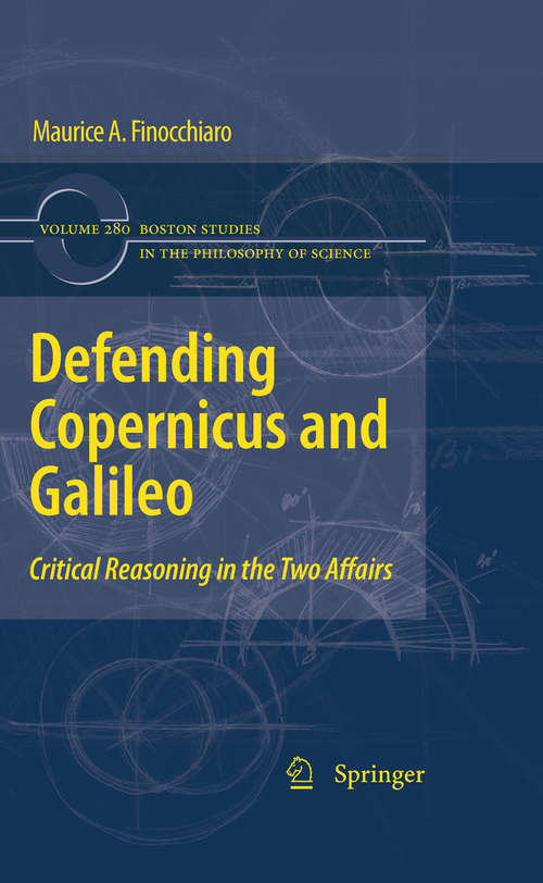 Book cover of Defending Copernicus and Galileo