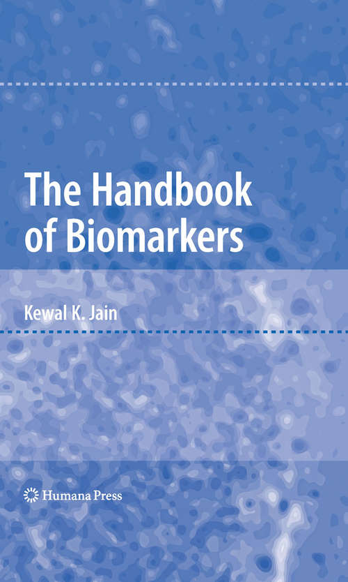 Book cover of The Handbook of Biomarkers