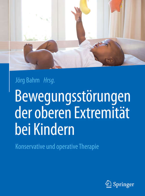 Book cover of Bewegungsstörungen der oberen Extremität bei Kindern