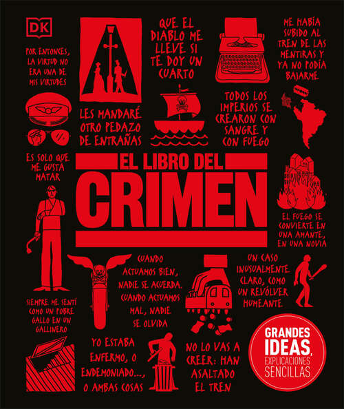 Book cover of El libro del crimen (DK Big Ideas)