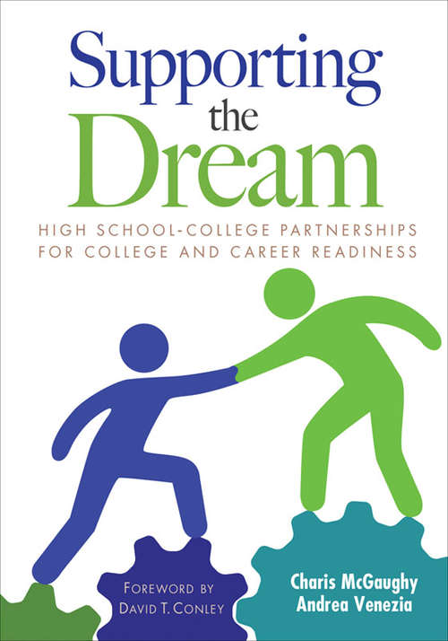Book cover of Supporting the Dream: High School-College Partnerships for College and Career Readiness