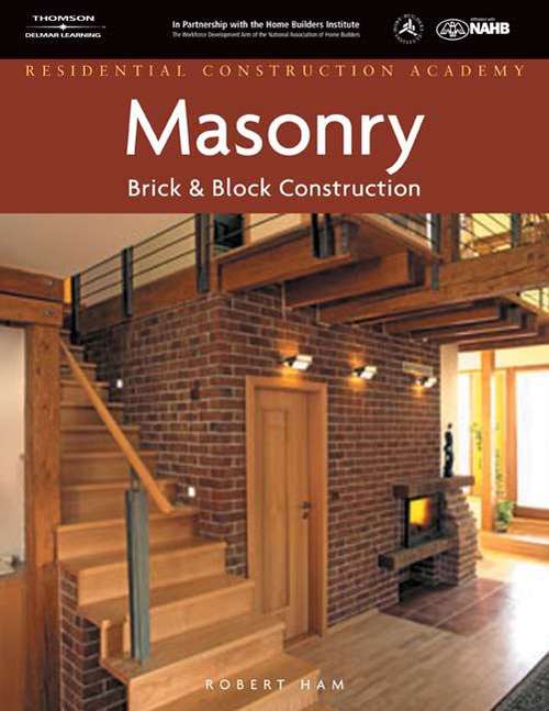 Book cover of Masonry: Brick and Block Construction
