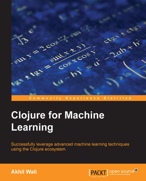 Book cover of Clojure for Machine Learning