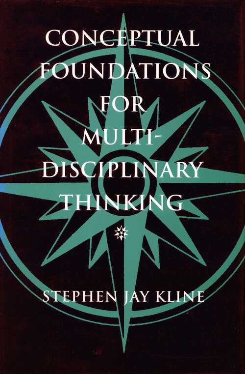 Book cover of Conceptual Foundations for Multidisciplinary Thinking