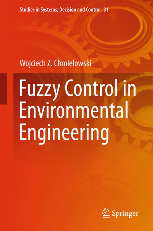 Book cover of Fuzzy Control in Environmental Engineering