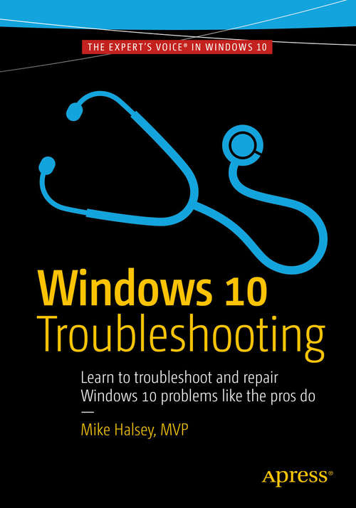 Book cover of Windows 10 Troubleshooting
