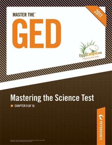 Book cover of Master the GED: Chapter 8 of 16