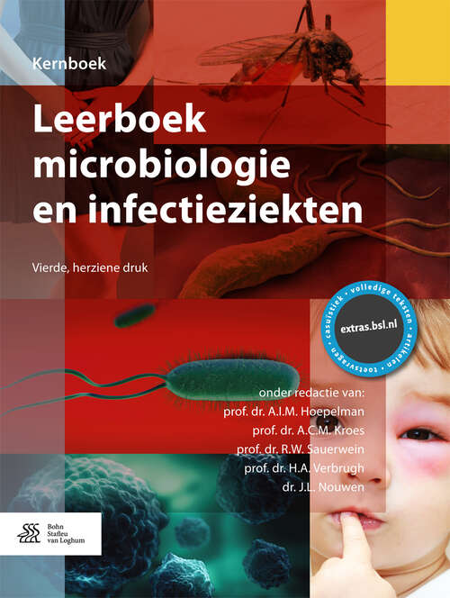 Book cover of Leerboek microbiologie en infectieziekten (4th ed. 2016)