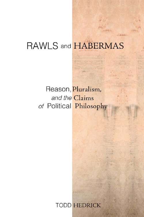 Book cover of Rawls and Habermas