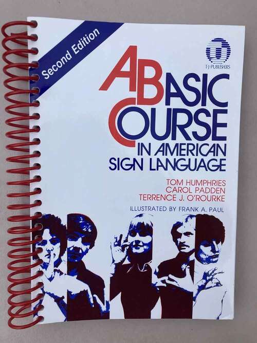 Book cover of Basic Course in American Sign Language (2)