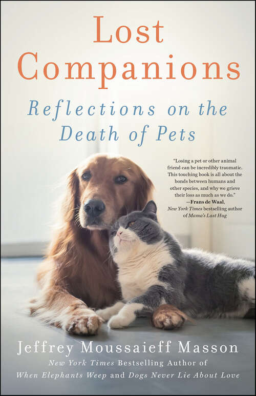 Book cover of Lost Companions: Reflections on the Death of Pets