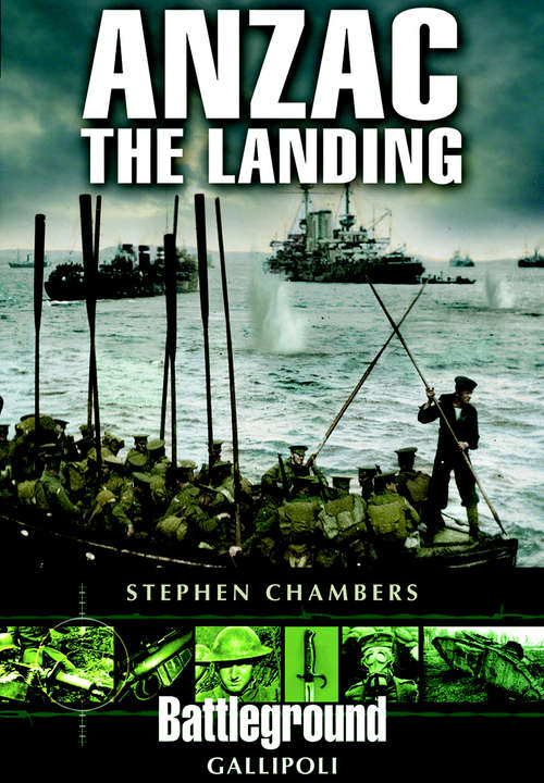 Book cover of Anzac–The Landing: Gallipoli