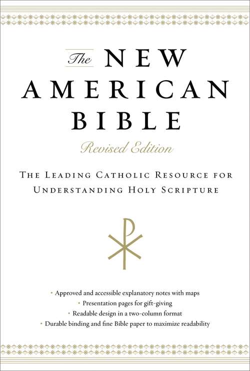 Book cover of New American Bible: The Leading Catholic Resource for Understanding Holy Scripture