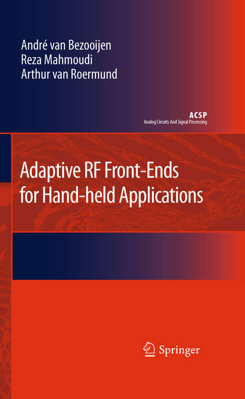 Book cover of Adaptive RF Front-Ends for Hand-held Applications