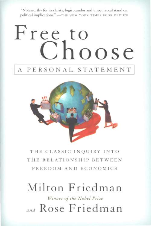Book cover of Free to Choose